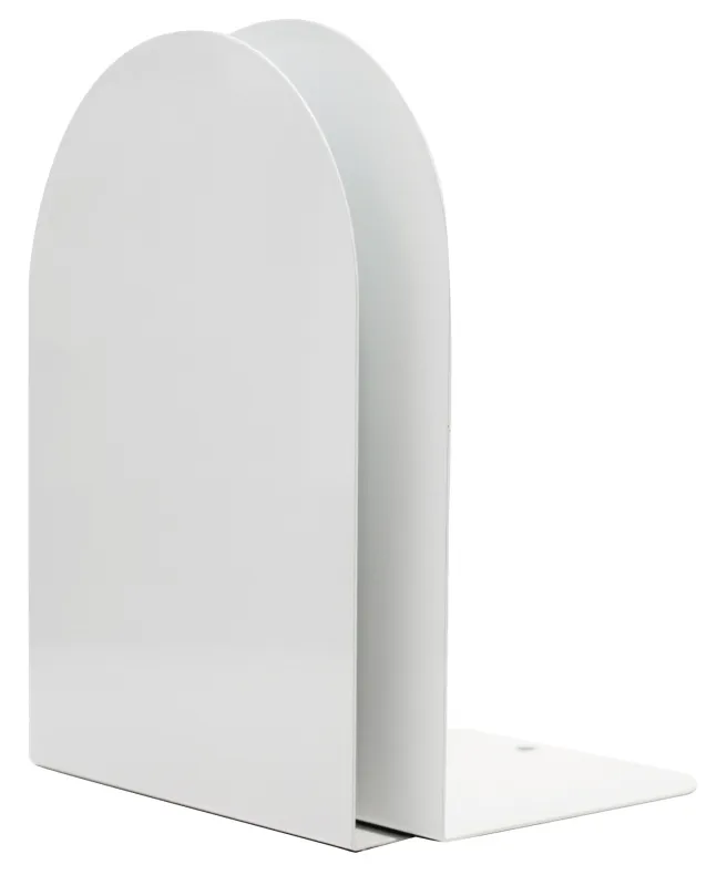 Bokstd metall 20cm vit 2/fp Kundfavorit