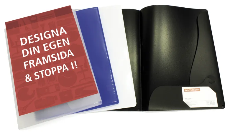 Reapris Mapp 2klaff ficka A4 vit