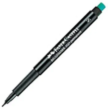 OH-Penna/Märkpenna Faber Castell Svart, sf, 10st Billig