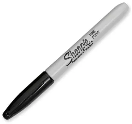 Märkpenna SHARPIE F svart v.pack 20+4/fp Rabatt