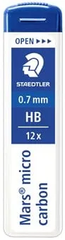 Blyertsstift Staedtler 0,7 HB, 12 stift/tub, 12fp Billig