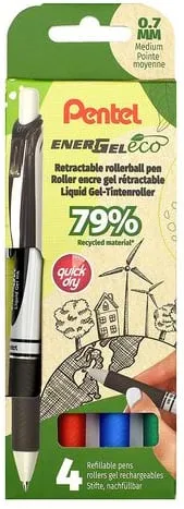 Kundfavorit Gelpenna PENTEL EnerGel BL77 0,7 sf 4/fp