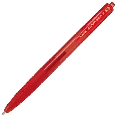 Kulpenna PILOT Super Grip G M 1mm röd Beställ nu