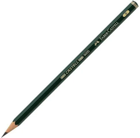 Fri frakt Blyertspenna Faber Castell 9000 B