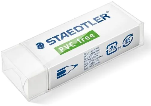 Radergummi Pvc-Fri 65x23x13mm vit 20/fp Köp nu