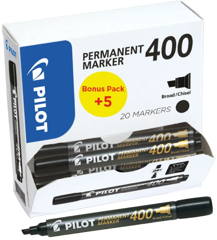 Märkpenna Pilot 400 svart 20fp Snabb leverans