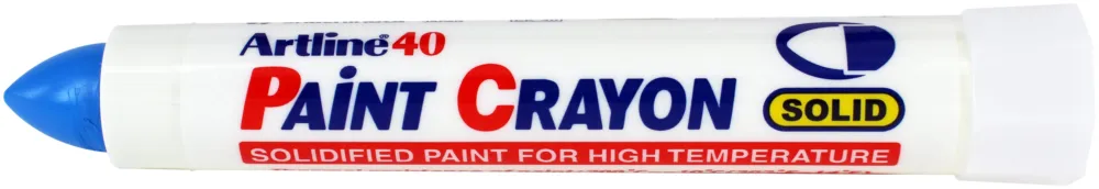 Märkkrita Artline 40 Paint Crayon High temp blå Endast idag