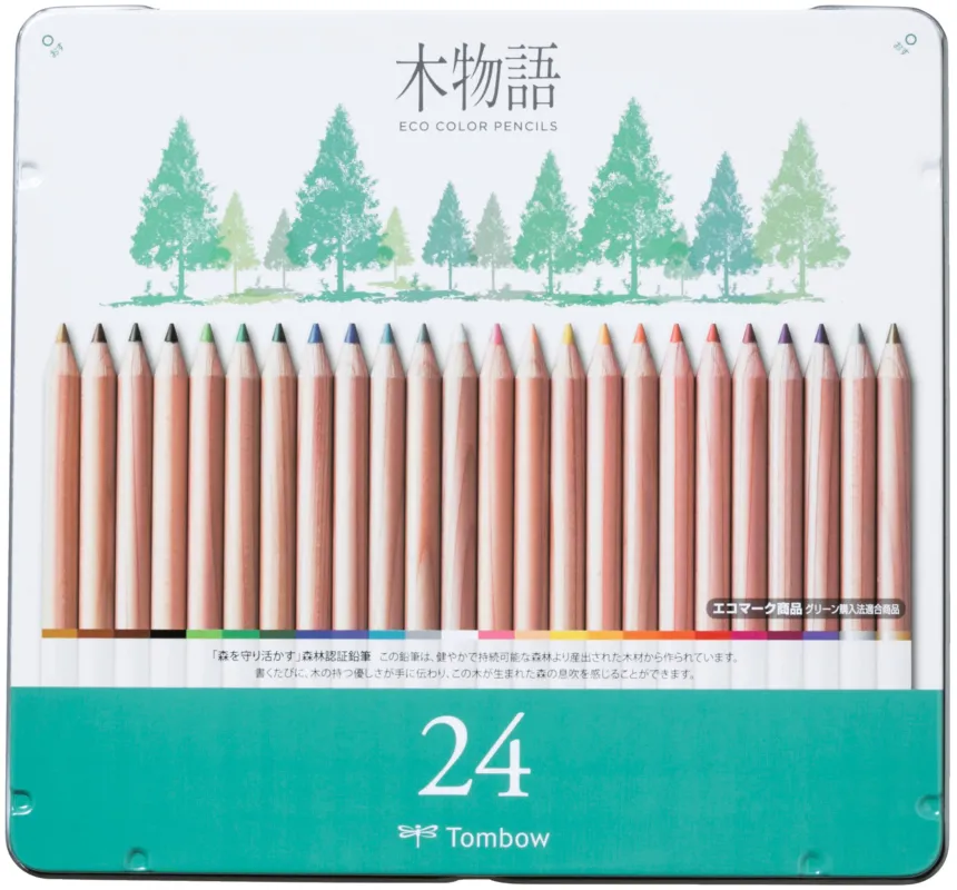 Beställ nu Tombow pencil Eco in metal tin ass (24)