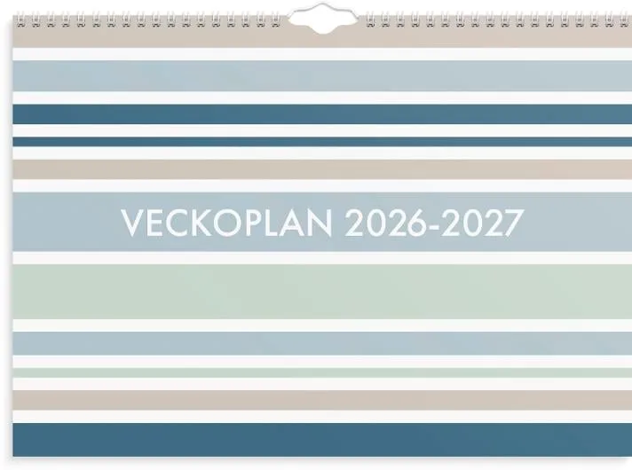 Väggkalender Veckoplan 26/27 Billigare