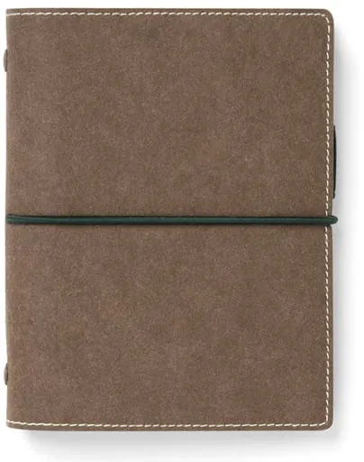Filofax Eco Essential Pocket Systemkalender Mörk Valnöt Endast idag