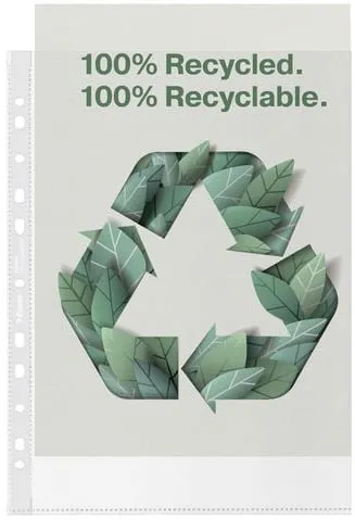 Köp online Plastficka ESSELTE rec A4 0,10 50/fp