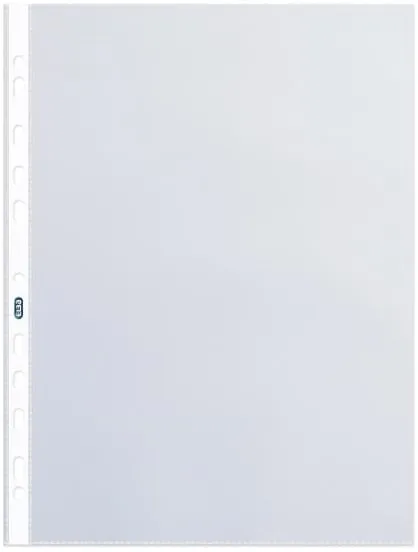 Plastficka OXFORD A4 0,09 klar 100/fp Snabb leverans