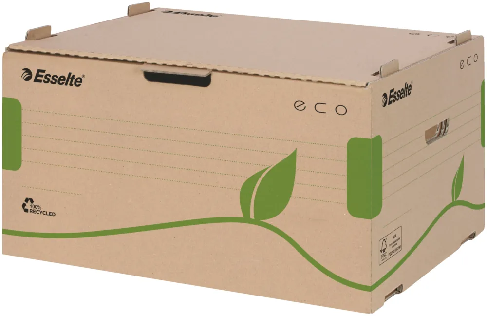 Arkivlåda Esselte Eco för 80/100 fram Sänkt pris