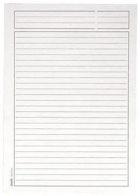 Konferensblock A4 70g 10 blad linjerat Sista chansen