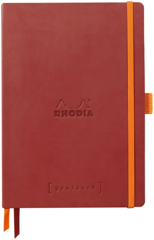 Rhodia Goalbook soft nacarat A5 dot ivory Reapris