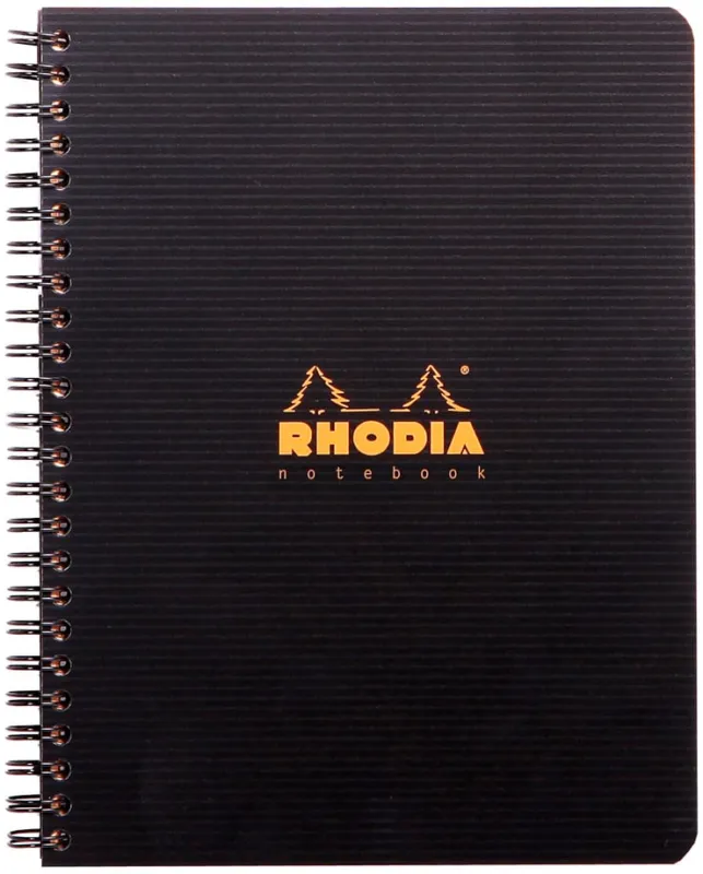 Rhodiactive A5+ Black PP ruled 80sh 90g Beställ idag