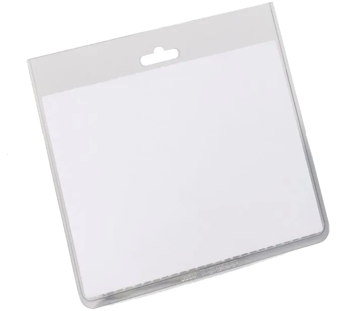 Namnskylt DURABLE med hål 90x60mm 20/fp Endast denna vecka