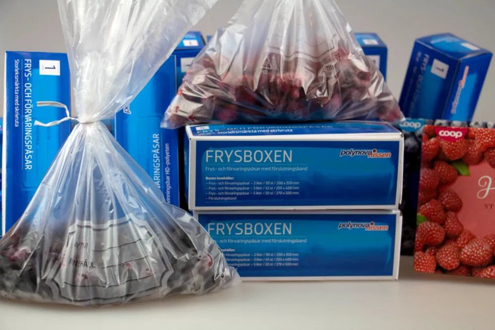 Fryspåse Förslutningsbar HDPE Multipack, 2/3/5L, 95 påsar Beställ nu