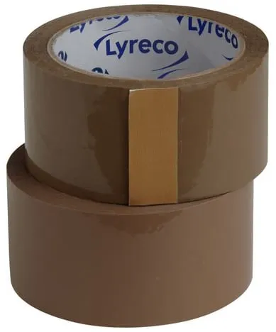 Lågt pris Packtejp LYRECO PP 50mmx66m NoNoise 6/fp