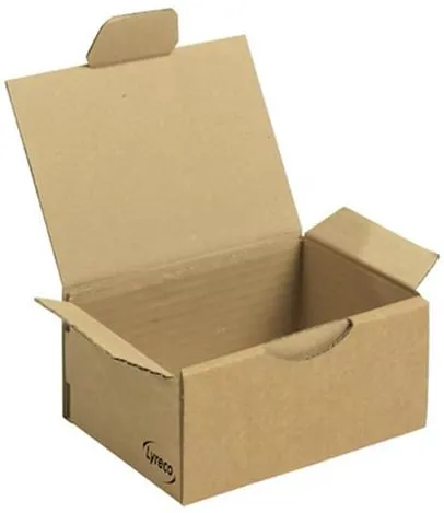 Expressleverans Wellåda LYRECO låsklaff 430x300x120mm