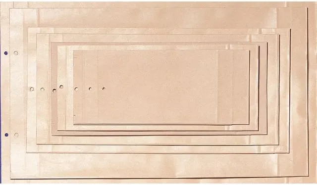 Provsäck D15 Bälg, hålrad, 120x275mm, 250/fp Populär