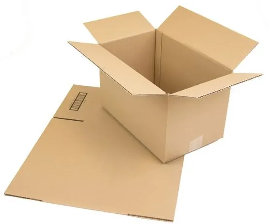 Fynd Wellpapplåda E412, 570x380x190mm, 25st