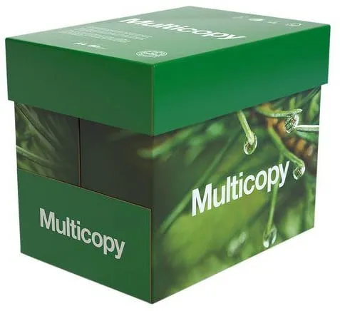 Lägg i varukorgen Kopieringspapper MultiCopy A4 Ohålat 80g, 5x500/krt