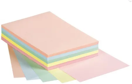 Kopieringspapper Färgat Pastell 5 färger A4 80g, 500/FP Handla nu
