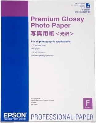 Epson Premium Glossy Photo Paper - Glättat Säker betalning