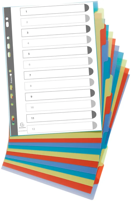 Register returplast A4 12-flik Köp online