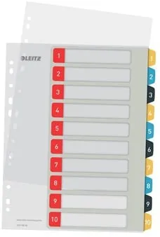 Register PC utskr. PP A4+ 1-10 Cosy färg Sista chansen
