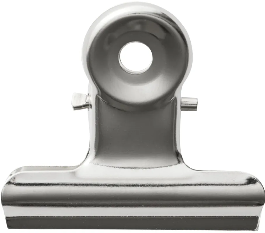 Klämma bulldog 38mm silver 3/f risnedsättning