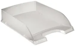 Brevkorg Leitz Plus Frosty Transparent Bästa pris