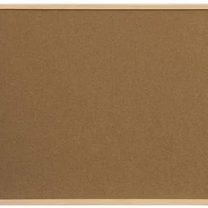 Anslagstavla kork träram 90x60cm Premium