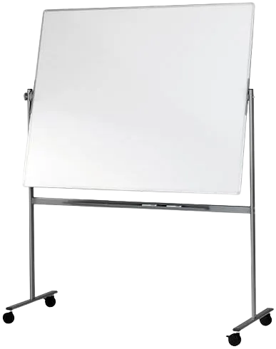 Snabb frakt Whiteboard Mobil, vändbar, 200x120cm