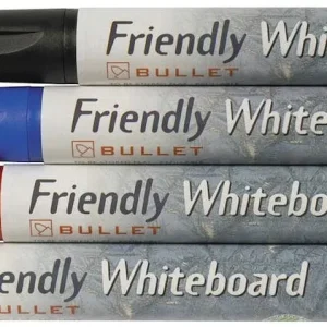 Whiteboardpenna FRIENDLY, konisk, 4 färger/fp Lågt pris