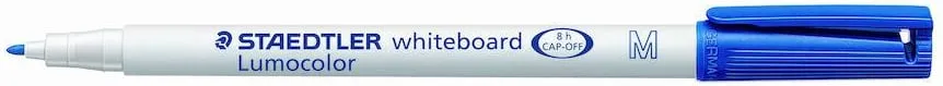 Billig Whiteboardpenna STAEDTLER rund 1,0 blå