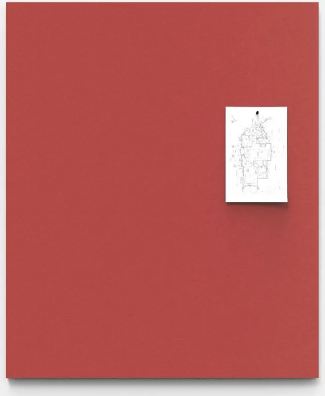 Nyhet Anslagstavla Air Bulletin, Röd, 995x1195mm