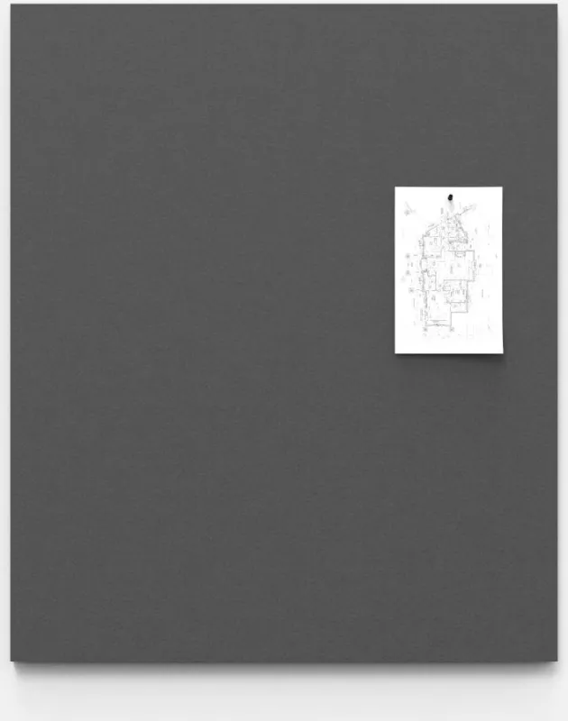 Fynd Anslagstavla Air Bulletin, Svart, 995x1195mm