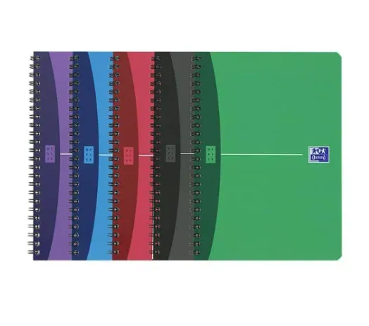 Kollegieblock Oxford Urban Mix Linjerat 50 Blad A5 90g Premium