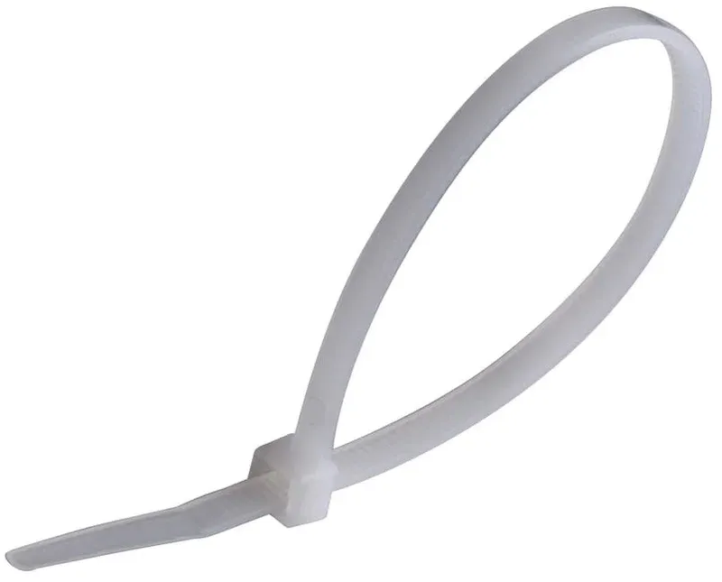 Buntband Transparent 4,8x200mm, 100 st/fp Fri frakt
