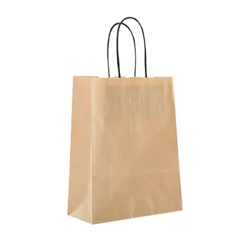 Papperskasse Tvinn Handtag Brun Ribb 180x80x220mm 3L, 300/fp Beställ idag