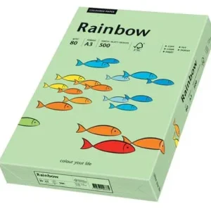 Sänkt pris Färgat papper medium green A4 80g, 500 st/fp