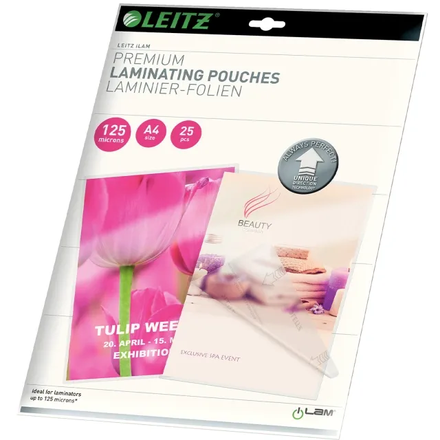 Trygg betalning Lamineringsficka A4 125 mic. 25-pack