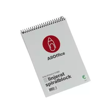 Spiralblock AO linjerat A5 60g Kundfavorit