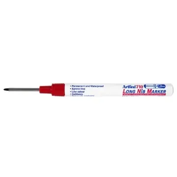 Utförsäljning Märkpenna Artline Long Nib 710 röd