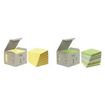 Erbjudandepris Notisar Post-it 100% gul 38x51mm 6/fp