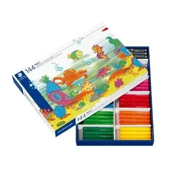 Billig Tuschpenna Staedtler Noris 340 Jumbo 12 färger