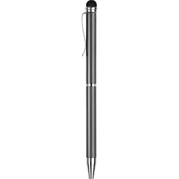 Kulspetspenna Burde Mini Touch Metallic Grå Rabatter