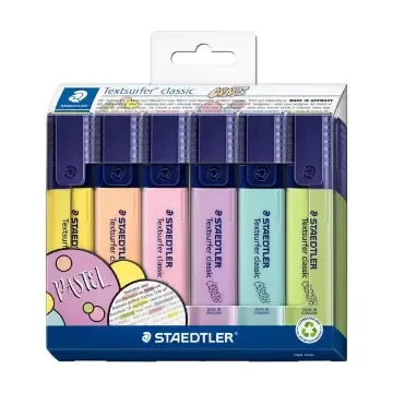 Erbjudandepris Överstrykningspenna Staedtler Textsurfer 364 Pastell Sorterade Färger